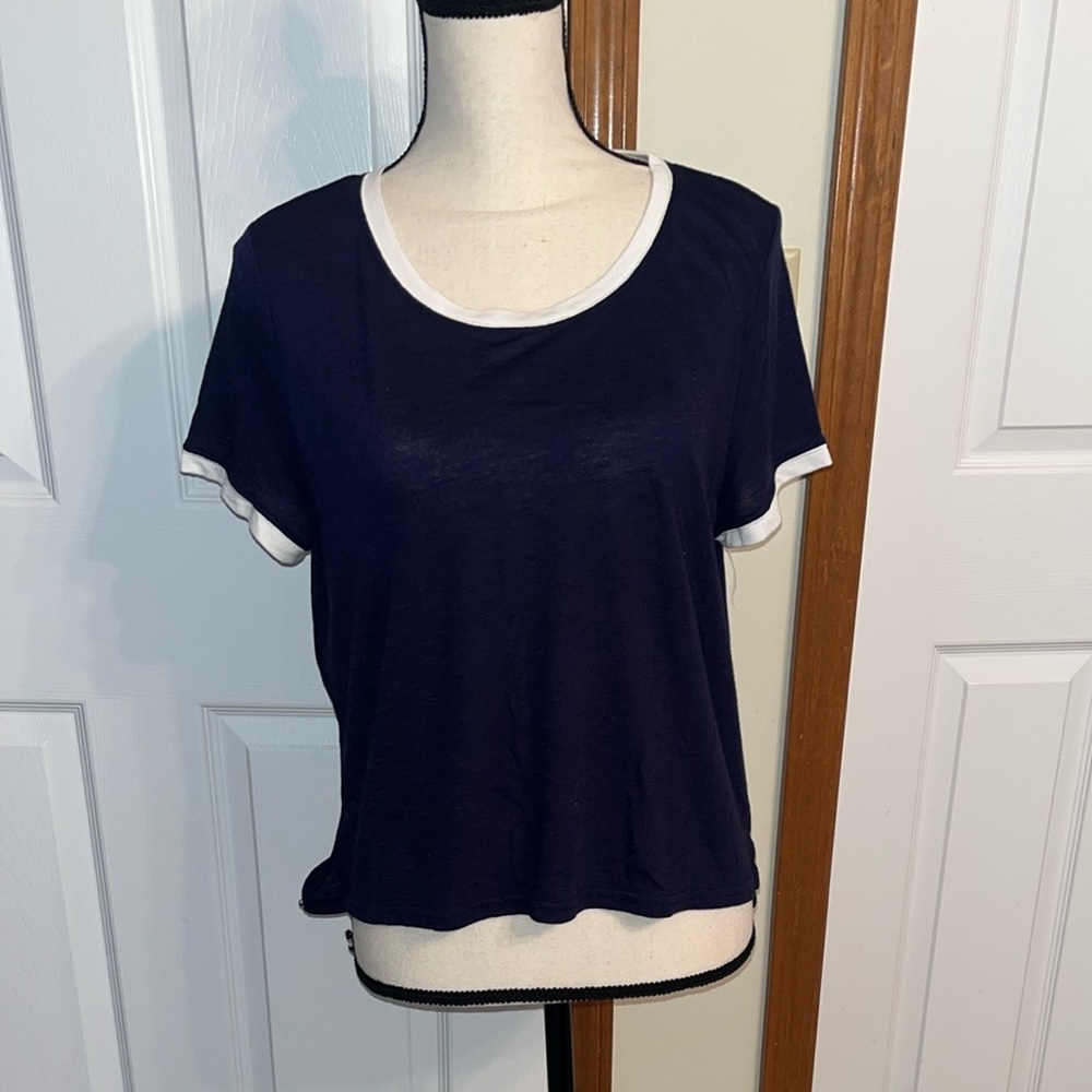 SO Navy Casual T-Shirt